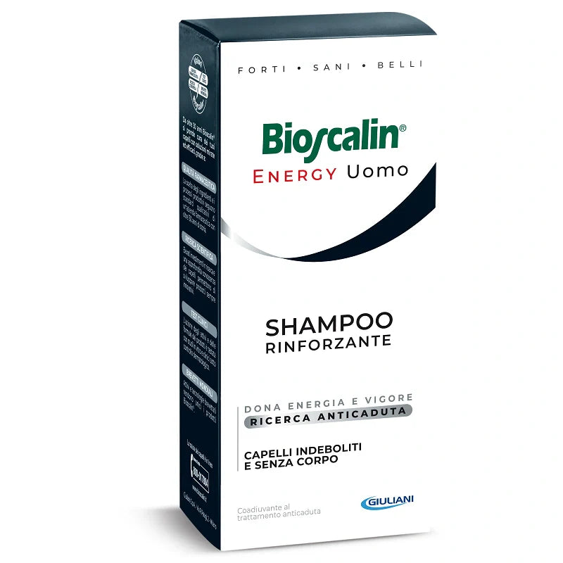 Giuliani Bioscalin Energy Shampoo 400 ml Cosmetici