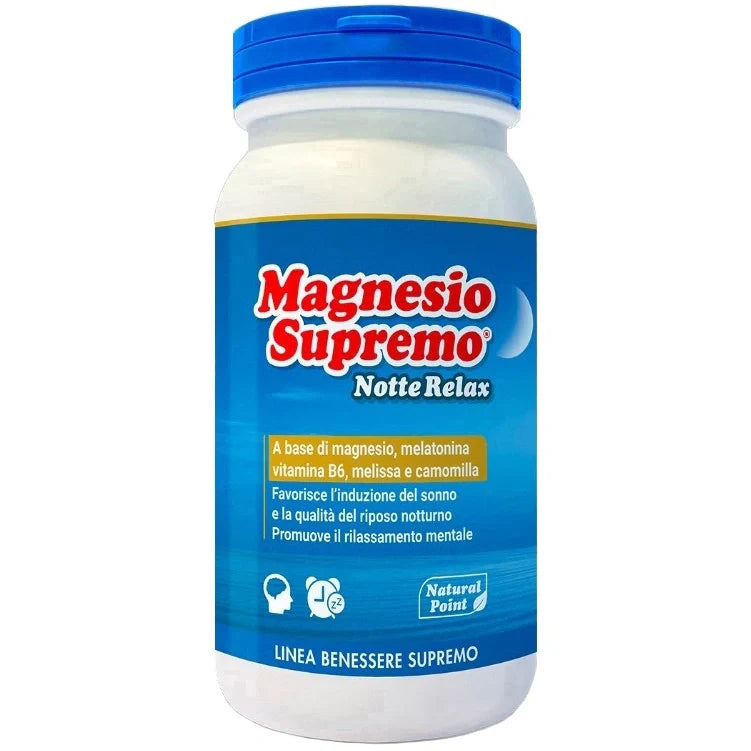 Natural Point Magnesio Supremo Notte Relax 150 g Integratori