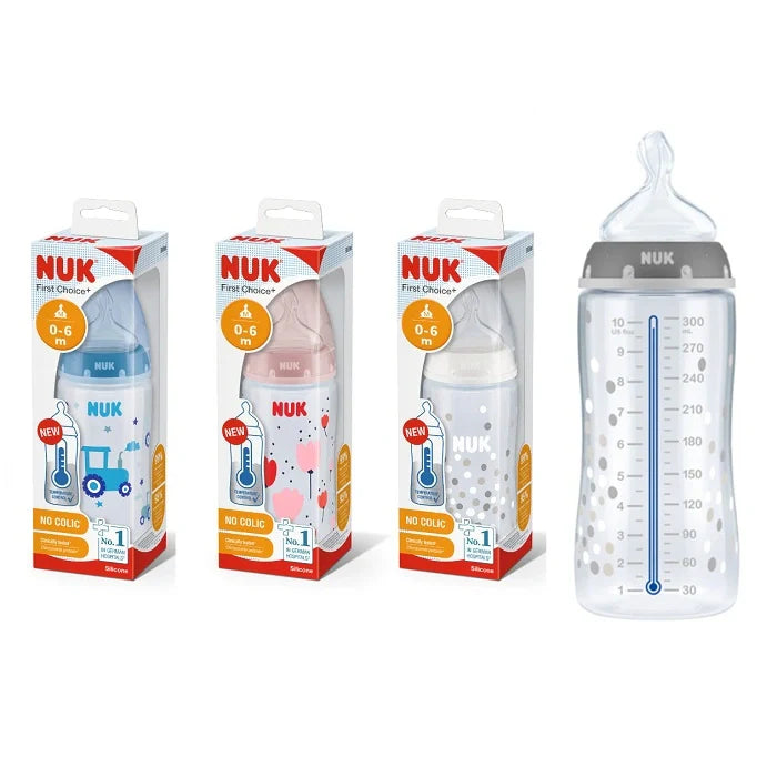 Biberon NUK First Choice+ 300ml, biberon per neonati, alimentazione infantile