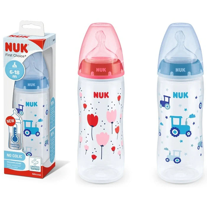 Biberon NUK First Choice+ 360ml con Controllo Temperatura, Biberon, Alimentazione infantile