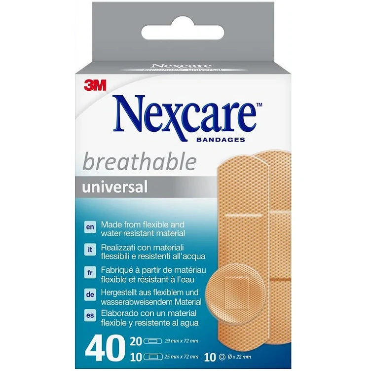 3M Nexcare Cerotti Universal Assortiti 40 pezzi Dispositivi medici