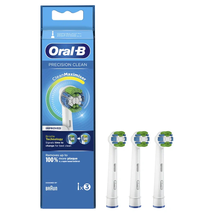 Procter & Gamble Oral-B Precision Clean Testine 3pz Parafarmaci