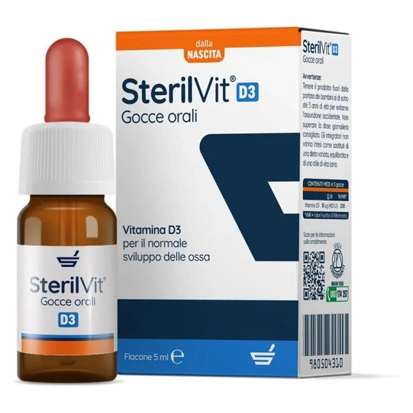 Sterilfarma Sterilvit D3 Gocce 5ml Integratori