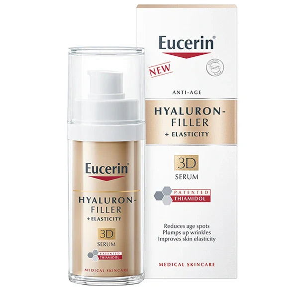 Eucerin Hyal Filler 3D Serum 30 ml, cosmetico antirughe