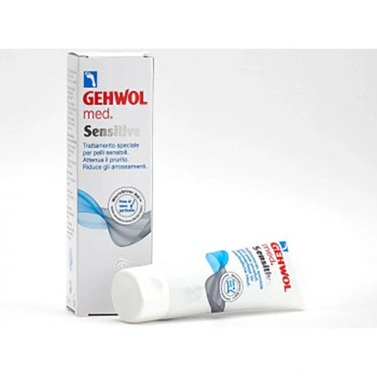 Gehwol Crema Sensitive 75ml, cosmetico per pelli sensibili, cura dei piedi