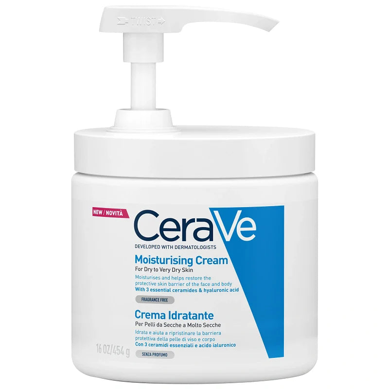 Cerave Crema Idratante 454 g, Cosmetici, idratante per pelli secche