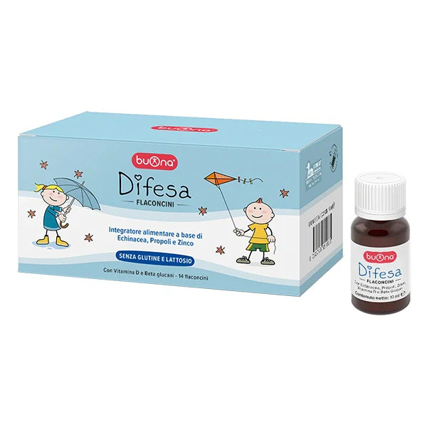 Buona Difesa Flaconcini 14x10ml, integratore per sistema immunitario