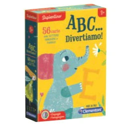 Clementoni A B C Divertiamo, gioco educativo, Giocattoli prima infanzia