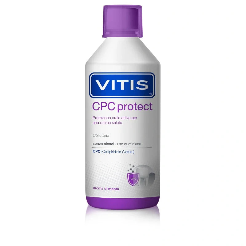 Dentaid Vitis CPC Protect Collutorio 500 ml, igiene orale