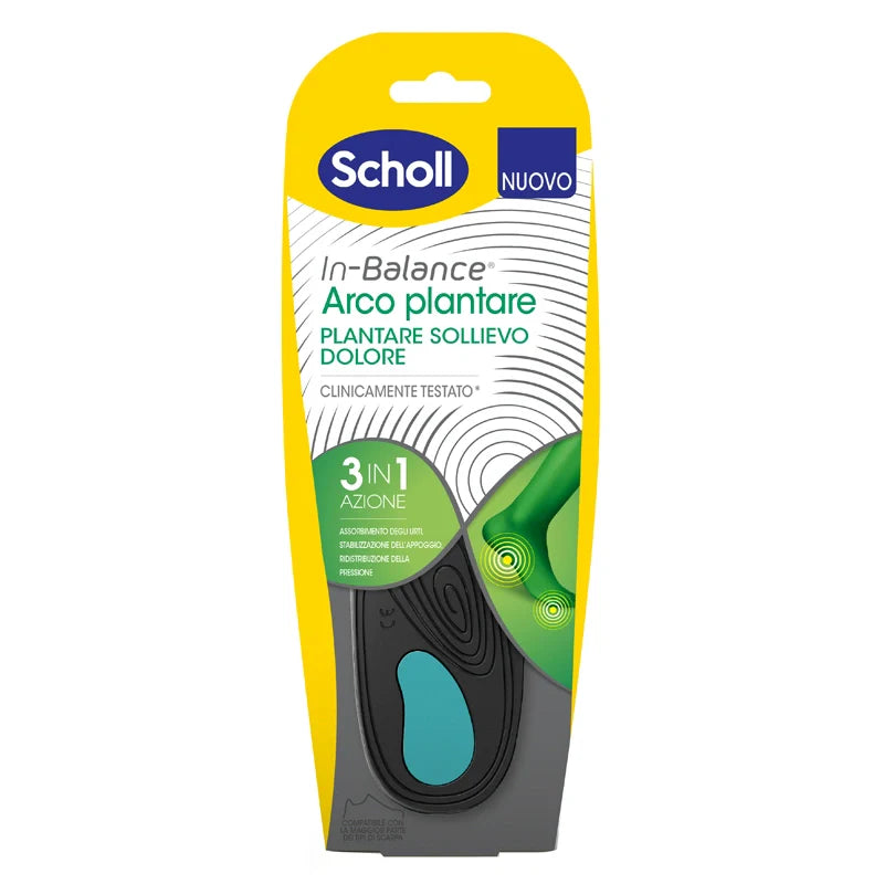 Scholl Plantare In-Balance Arco M 2pz Dispositivo medico