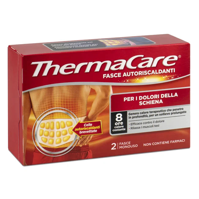 Angelini ThermaCare fascia autoriscaldante schiena 2pz Dispositivo medico