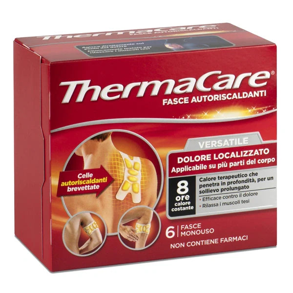 Angelini ThermaCare fascia autoriscaldante versatile 6pz Dispositivo medico