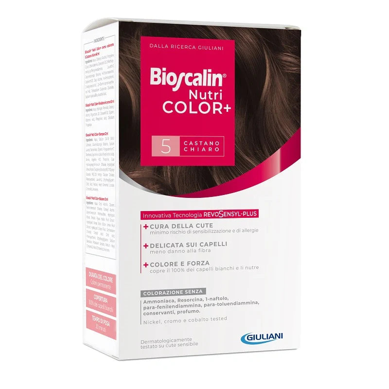 Giuliani Bioscalin Nutricol 5 Castano Chiaro 40 ml, Cosmetici