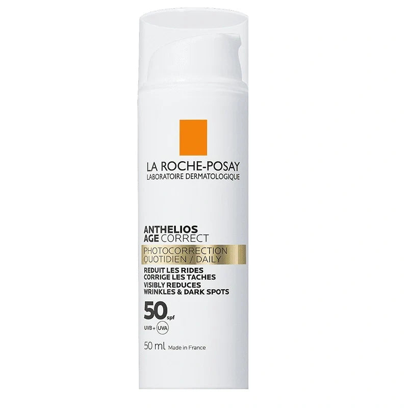 La Roche-Posay Anthelios Age Correct SPF50 50 ml, protezione solare viso