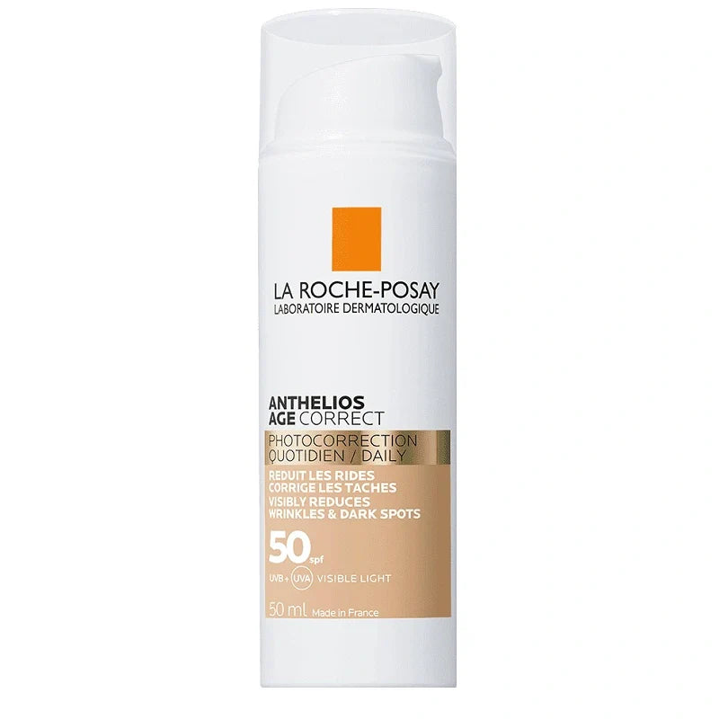 La Roche-Posay Anthelios Age Correct TT SPF50 50 ml, protezione solare viso