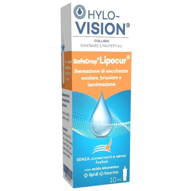 Omnivision Hylo-Vision SafeDrop Lipocur 10 ml Dispositivo medico