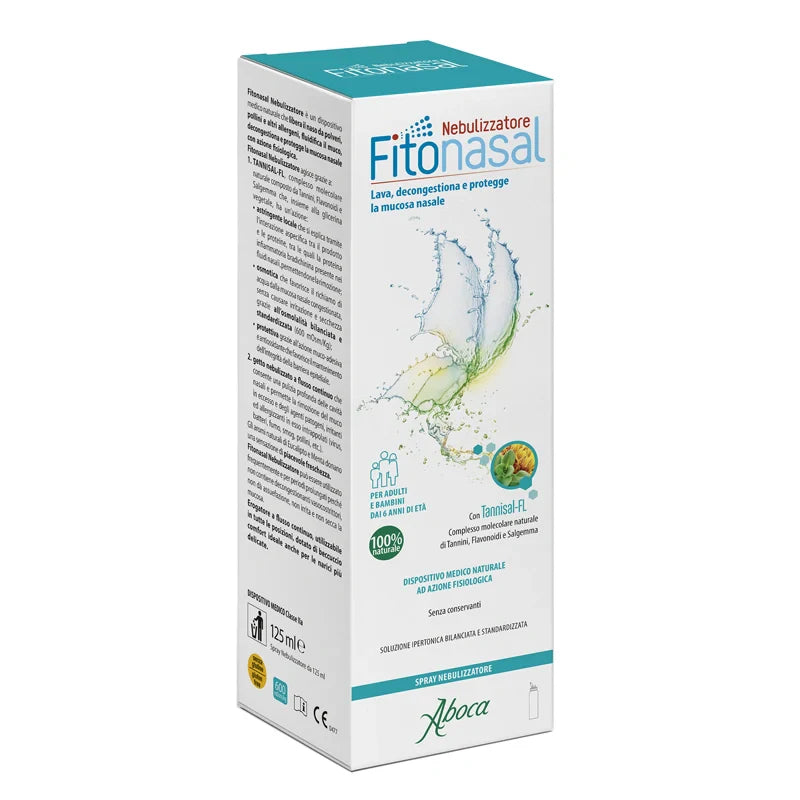 Aboca Fitonasal Nebulizzatore Spray 125 ml Dispositivo medico