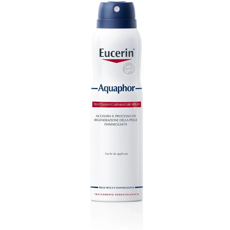 Eucerin Aquaphor Spray 250 ml, trattamento riparatore per pelle secca, parafarmaco
