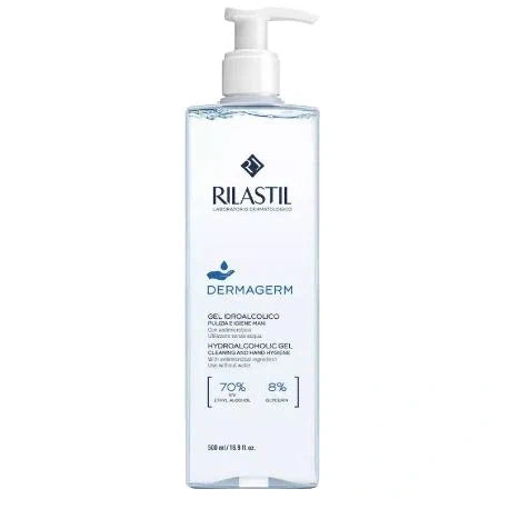 Rilastil Dermagerm Gel 500 ml, gel igienizzante per mani