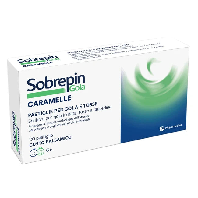 Pharmaidea Sobrepin Gola Caramelle 20 Pastiglie Dispositivo medico