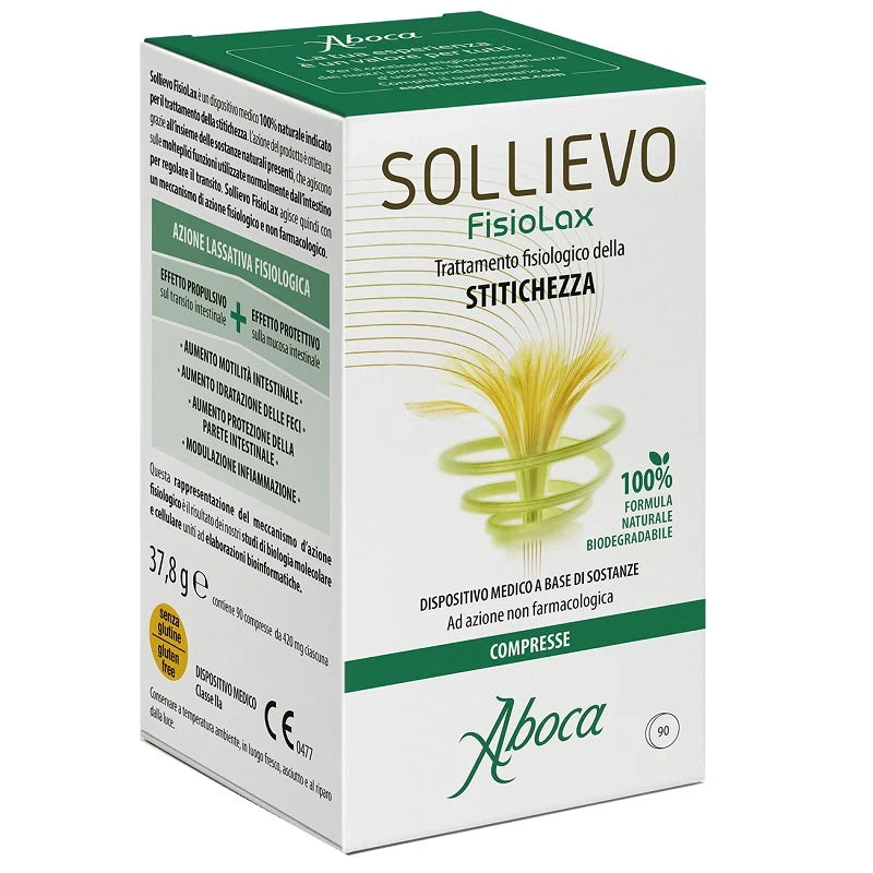 Aboca Sollievo FisioLax 90 compresse Dispositivo medico