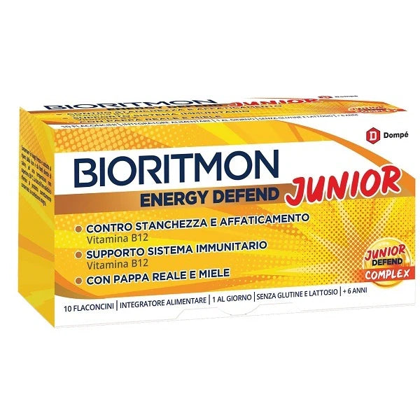 Dompe Bioritmon Energy Defend Junior 10 flaconcini Integratori