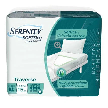 Serenity Traversina Sensitive 60x90 cm, Dispositivo medico per incontinenza