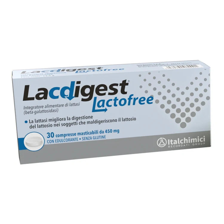 Italchimici Lacdigest Lactofree 30 Compresse Masticabili Parafarmaco