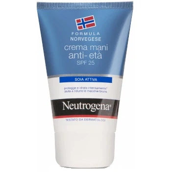 Neutrogena Mani Anti Età 75 ml, crema idratante per mani, cosmetici