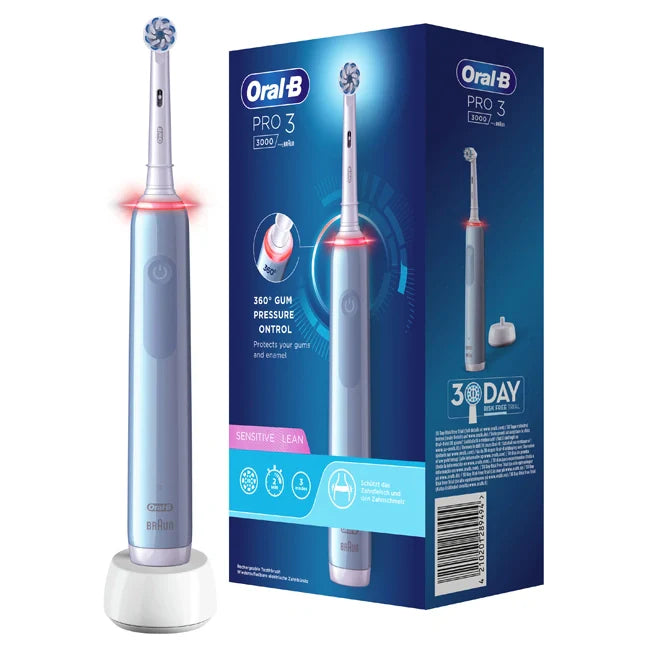 Procter & Gamble Oral-B Pro3 Blue Sensitive spazzolino elettrico