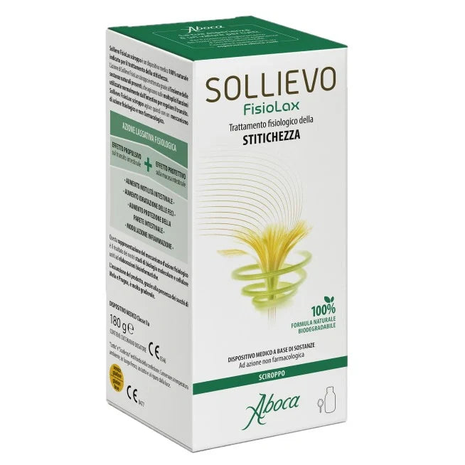 Aboca Sollievo FisioLax Sciroppo 180 g Dispositivo medico