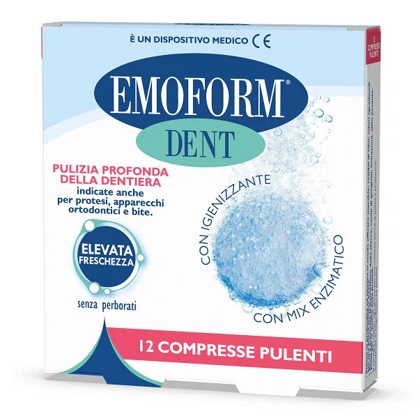 Polifarma Benessere Emoform Actifluor 12 Compresse Dispositivi medici