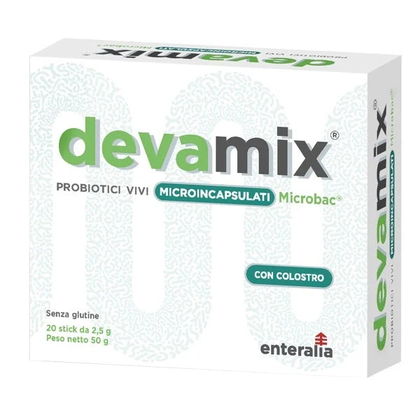 Enteralia Bioscience Devamix 20 stick fermenti lattici Integratori
