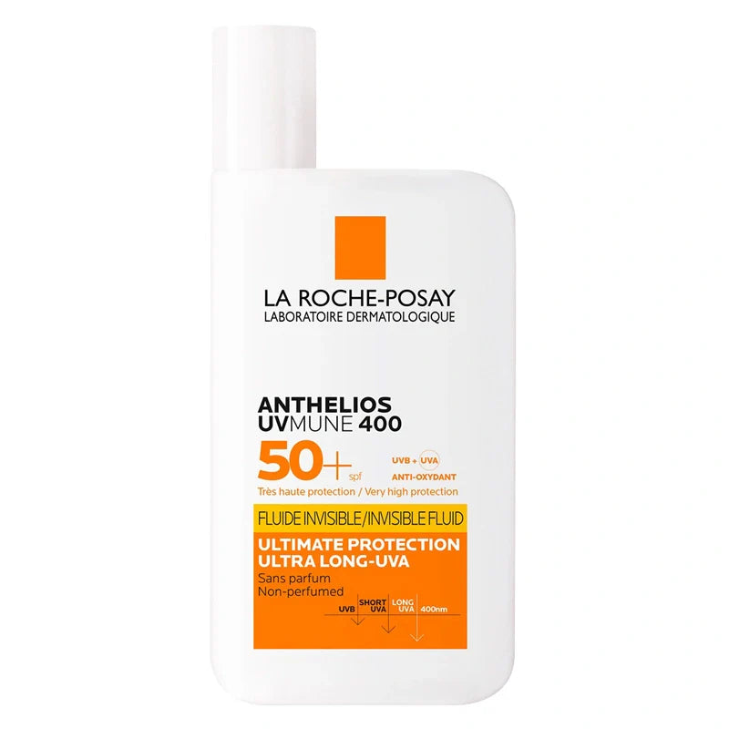 La Roche Posay Anthelios Fluido Invisibile SPF50+ 50 ml, cosmetico solare