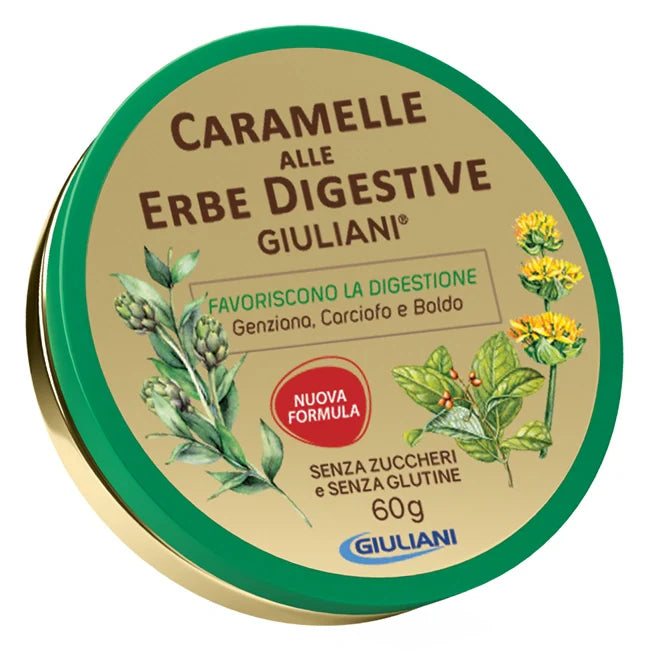 Giuliani Caramelle digestive senza zucchero 60 g Parafarmaco