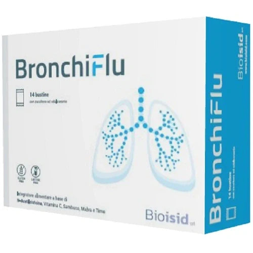 Bioisid BronchiFlu 14 bustine Integratore per il benessere respiratorio