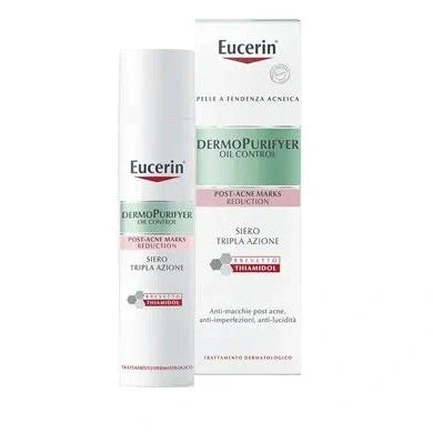 Eucerin Dermopur Siero Tripla Azione 40 ml, cosmetico per acne