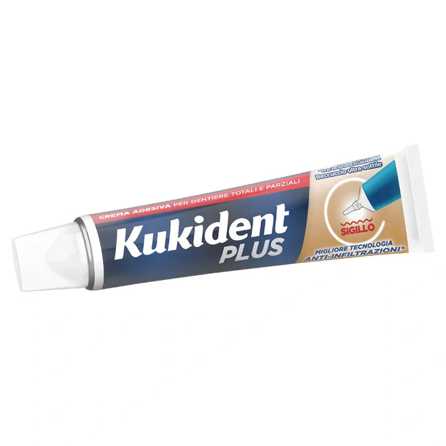 Procter & Gamble Kukident Plus Barri Crema Adesiva Dentiere 40g Dispositivo medico