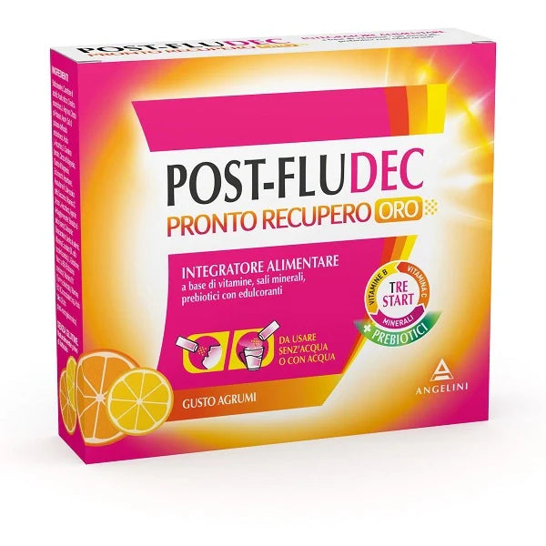 Angelini PostfluDec Agrumi 12 Stick Integratore