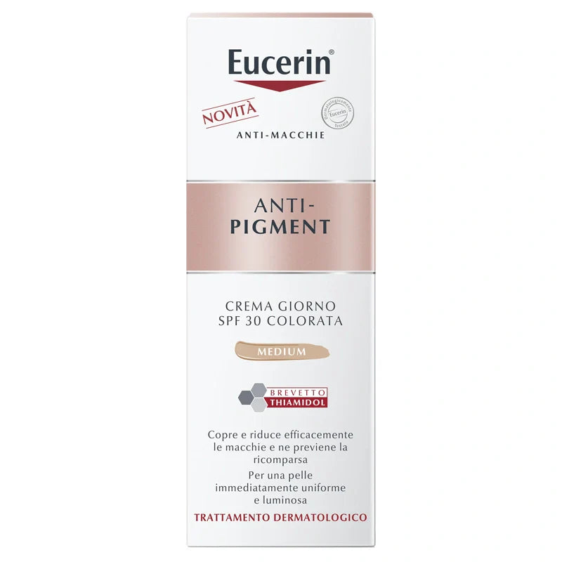 Eucerin Anti-Pigment Giorno SPF30 Medium 50 ml, cosmetico per il viso
