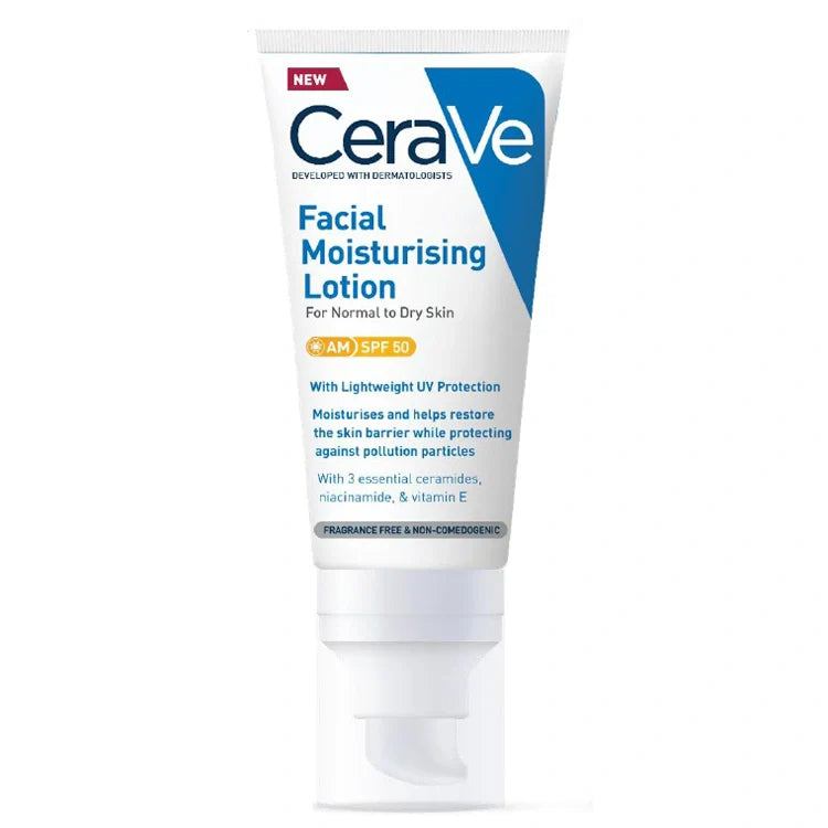 Cerave Crema Viso Idratante SPF50 50 ml, Cosmetici