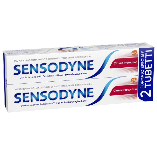 Haleon Sensodyne Classic Protection 2x75ml Dentifricio