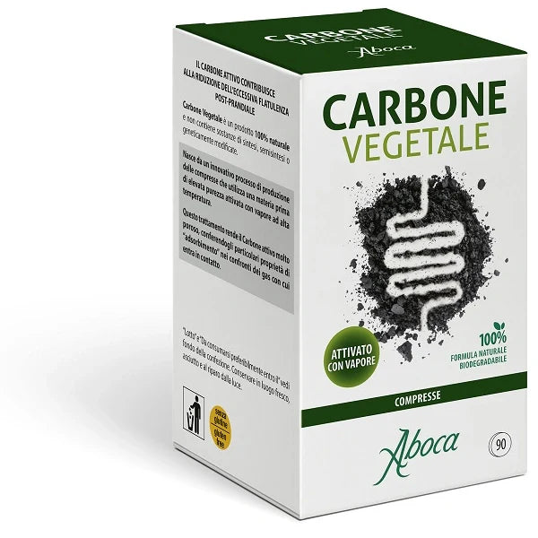 Aboca Carbone Vegetale 90 Compresse Integratori