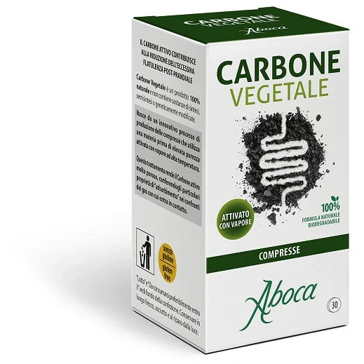 Aboca Carbone Vegetale 30 Compresse Integratori