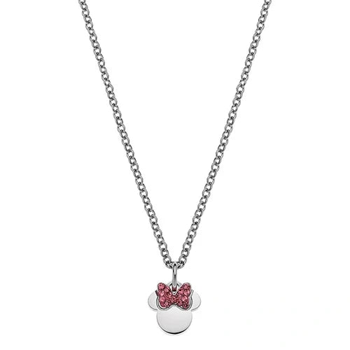 Collana Minnie Rosa Disney, accessorio per bambini, moda