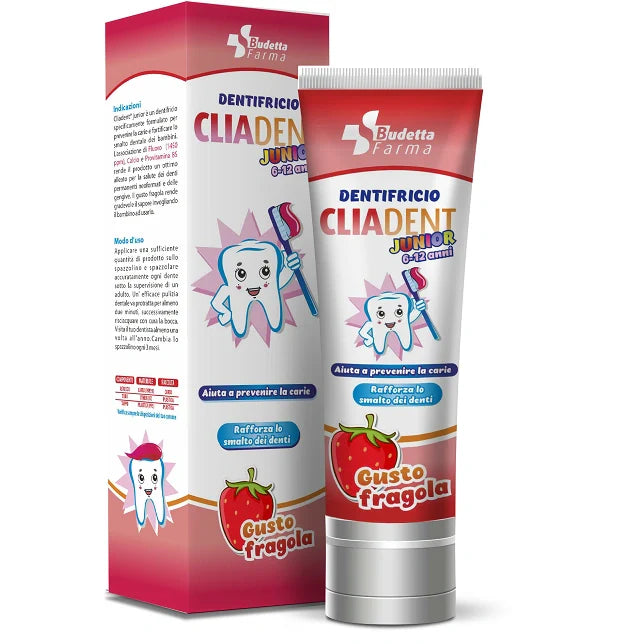 Budetta Farma Cliadent Dentifricio Junior 75 ml Parafarmaci