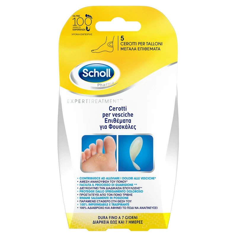 Cerotti Scholl Vesciche Tallone 6 Pezzi Dispositivo Medico