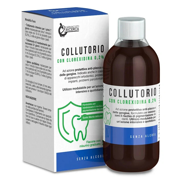 L.R.B. Collutorio Clorexidina 0,2% 200 ml, igiene orale