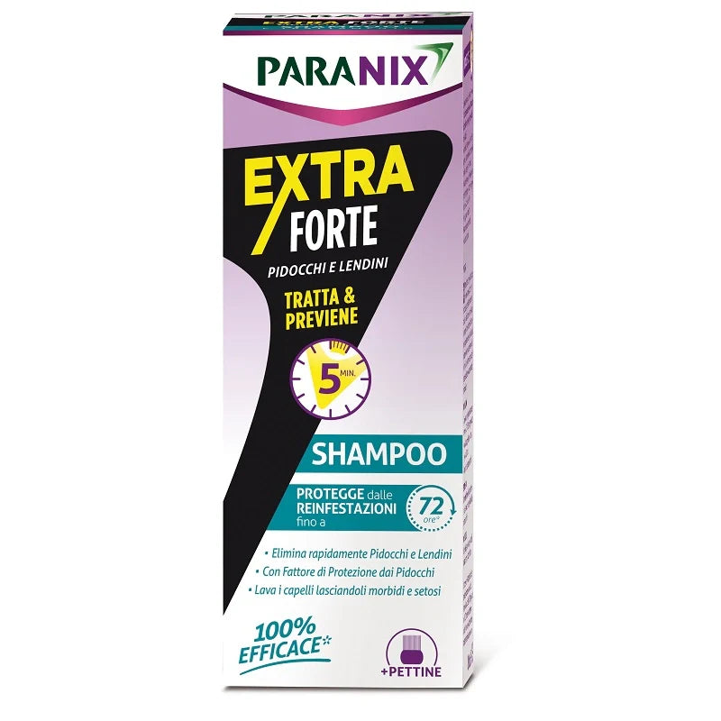 Perrigo Paranix Shampoo Extra Forte 200 ml Dispositivo medico