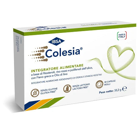 Ibsa Farmaceutici Italia Colesia Soft Gel 30 capsule molli Integratori
